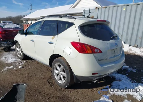 2009 Nissan Murano Sl from USA, damaged, VIN JN8AZ18U69W014992